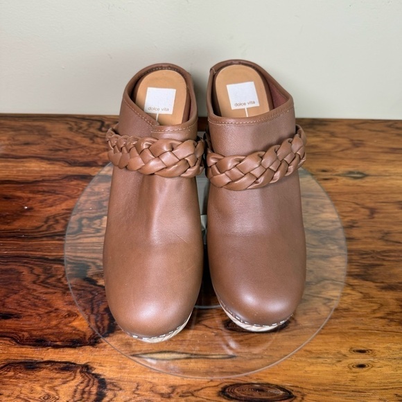 Dolce Vita Hila Braided Clog - saddle leather - size 11 - Picture 8 of 16